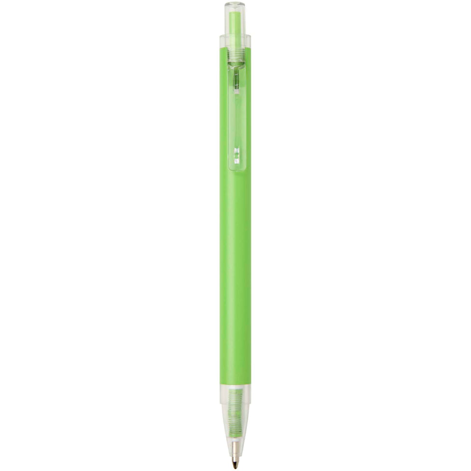 Penna a sfera in alluminio riciclato Spectrum (inchiostro blu) personalizzato con logo - Pubblienne