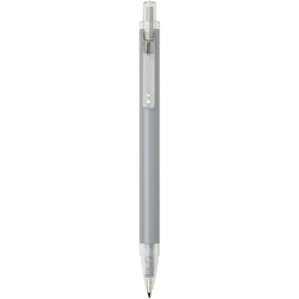 Penna a sfera in alluminio riciclato Spectrum (inchiostro blu) personalizzato con logo - Pubblienne
