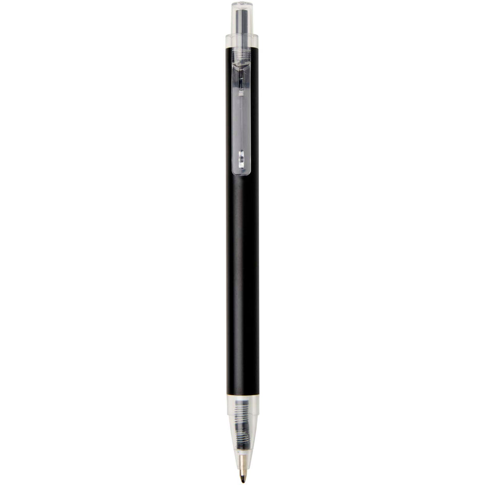 Penna a sfera in alluminio riciclato Spectrum (inchiostro blu) personalizzato con logo - Pubblienne