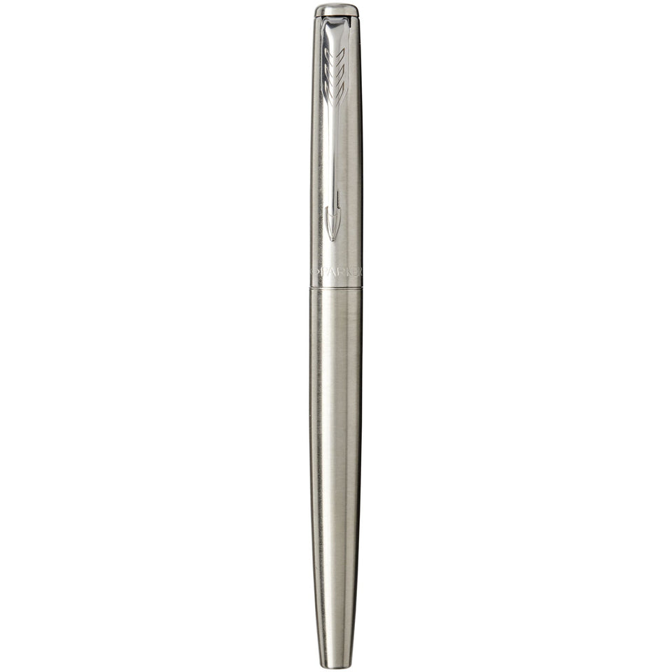 Parker penna stilografica Jotter in acciaio inossidabile (inchiostro blu) personalizzato con logo - Pubblienne
