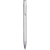 Penna a sfera a scatto Moneta in alluminio (inchiostro nero) personalizzato con logo - Pubblienne