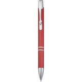 Penna a sfera a scatto Moneta in alluminio (inchiostro nero) personalizzato con logo - Pubblienne