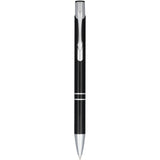 Penna a sfera a scatto Moneta in alluminio anodizzato (inchiostro nero) personalizzato con logo - Pubblienne