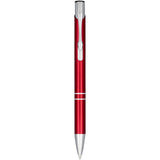 Penna a sfera a scatto Moneta in alluminio anodizzato (inchiostro nero) personalizzato con logo - Pubblienne