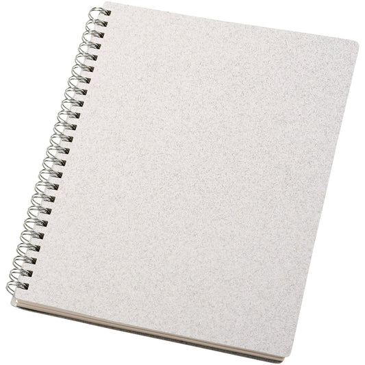 Quaderno formato A5 con rilegatura a spirale Bianco personalizzato con logo - Pubblienne