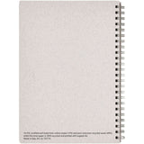 Quaderno formato A5 con rilegatura a spirale Bianco personalizzato con logo - Pubblienne