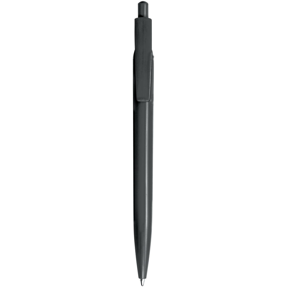 Penna a sfera in PET riciclato Alessio (inchiostro nero) personalizzato con logo - Pubblienne