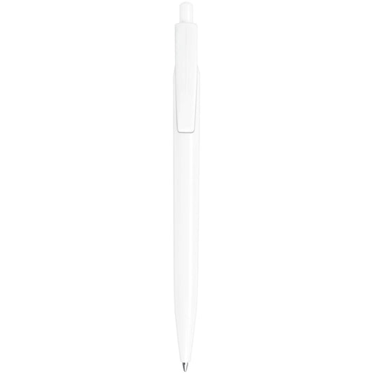 Penna a sfera in PET riciclato Alessio (inchiostro blu) personalizzato con logo - Pubblienne