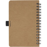 Quaderno Cobble formato A6 con rilegatura a spirale in cartone riciclato e carta di pietra personalizzato con logo - Pubblienne