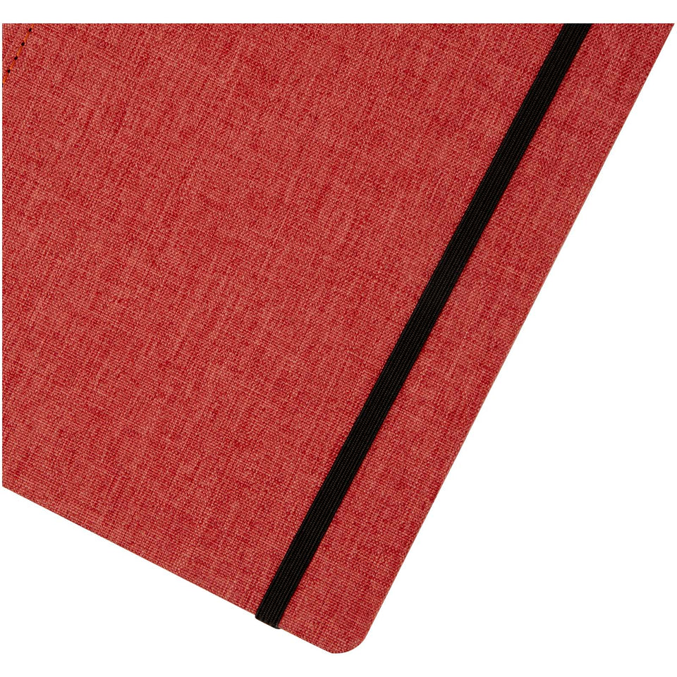 Quaderno Orin formato A5 in PET riciclato personalizzato con logo - Pubblienne