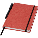 Quaderno Orin formato A5 in PET riciclato personalizzato con logo - Pubblienne