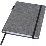 Quaderno Orin formato A5 in PET riciclato personalizzato con logo - Pubblienne
