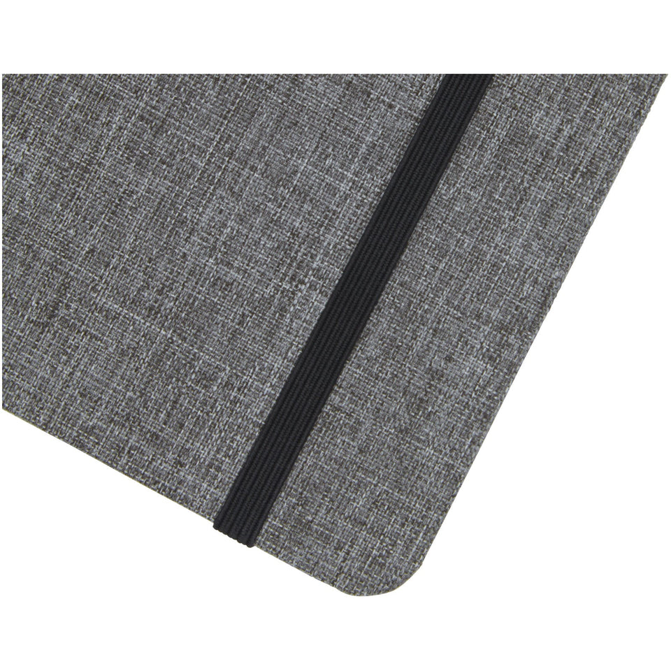 Quaderno Orin formato A5 in PET riciclato personalizzato con logo - Pubblienne