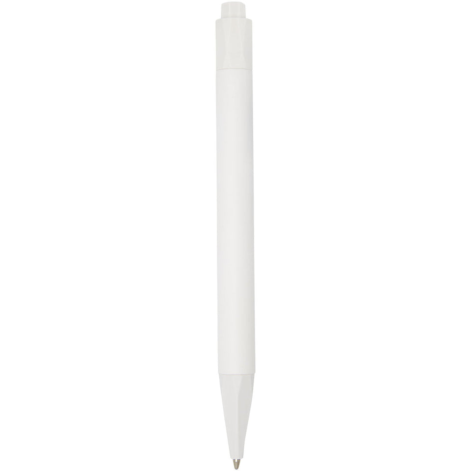 Penna a sfera Terra in plastica da mais (inchiostro blu) personalizzato con logo - Pubblienne