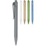 Penna a sfera Terra in plastica da mais (inchiostro blu) personalizzato con logo - Pubblienne