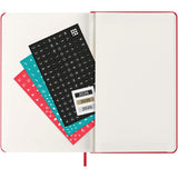 Agenda giornaliera 12 mesi con copertina rigida Moleskine personalizzato con logo - Pubblienne