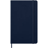 Agenda settimanale 12 mesi formato L con copertina rigida Moleskine personalizzato con logo - Pubblienne
