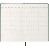 Agenda settimanale 12 mesi formato L con copertina rigida Moleskine personalizzato con logo - Pubblienne