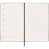 Agenda settimanale 12 mesi formato L con copertina rigida Moleskine personalizzato con logo - Pubblienne