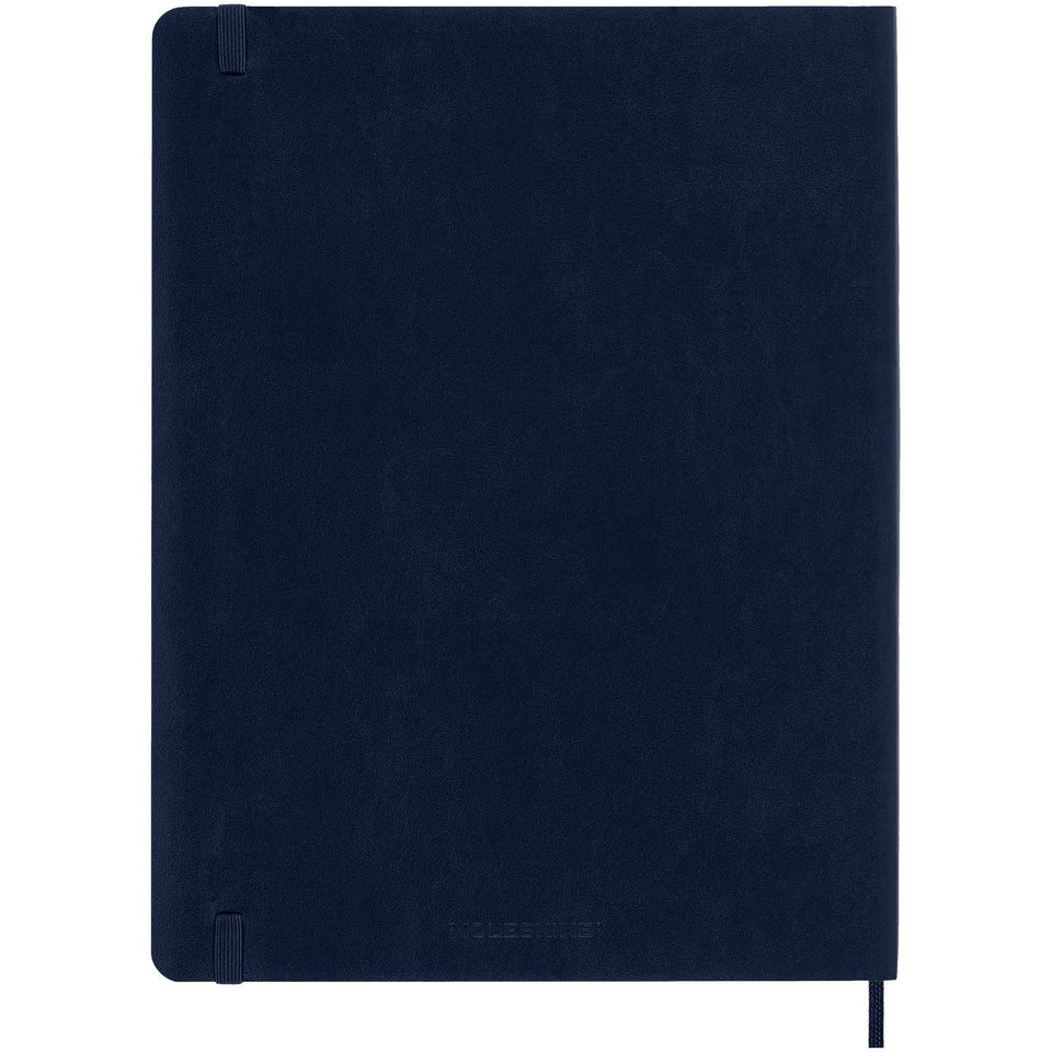 Blocco note 12 mesi formato XL con copertina morbida Moleskine personalizzato con logo - Pubblienne