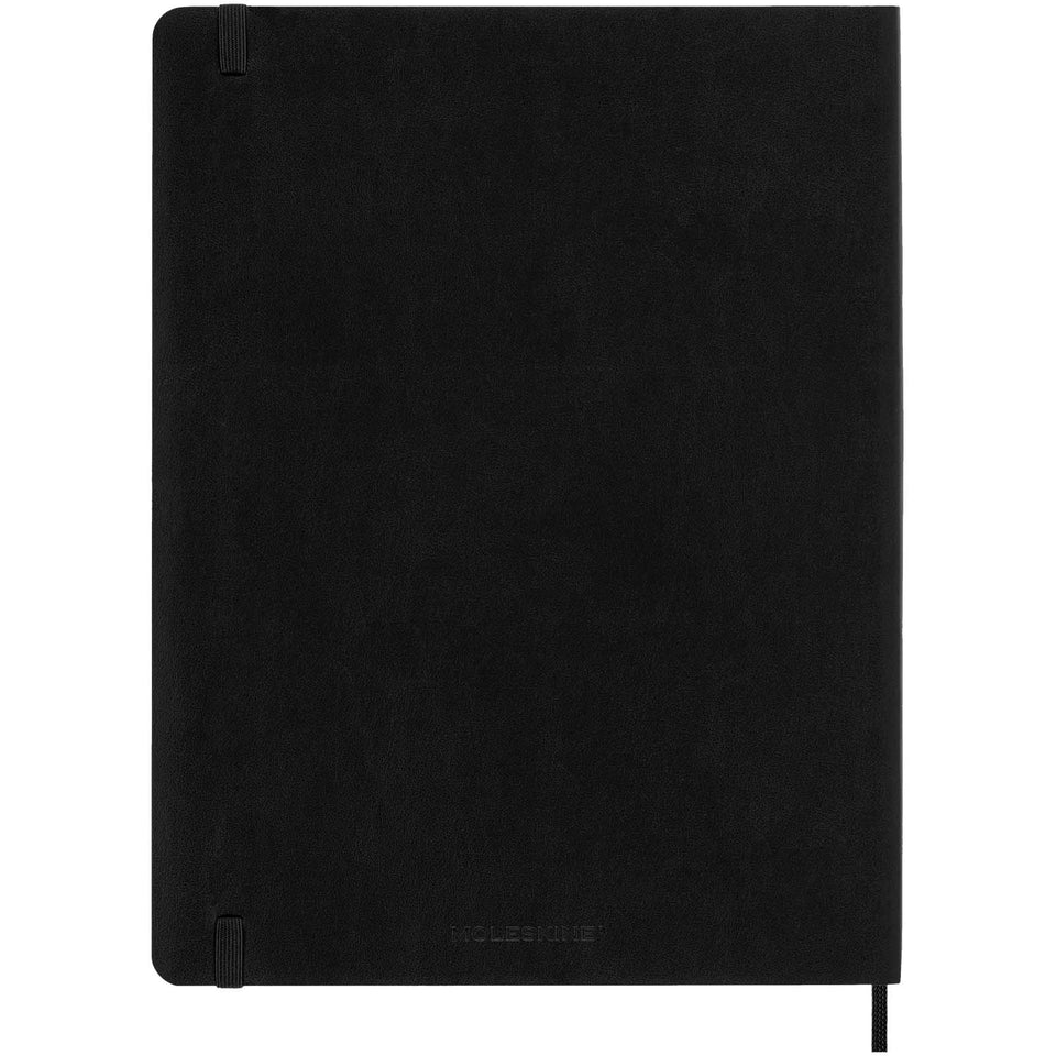 Blocco note 12 mesi formato XL con copertina morbida Moleskine personalizzato con logo - Pubblienne