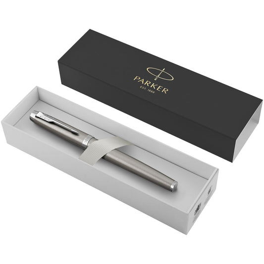 Parker penna stilografica IM (inchiostro blu) personalizzato con logo - Pubblienne