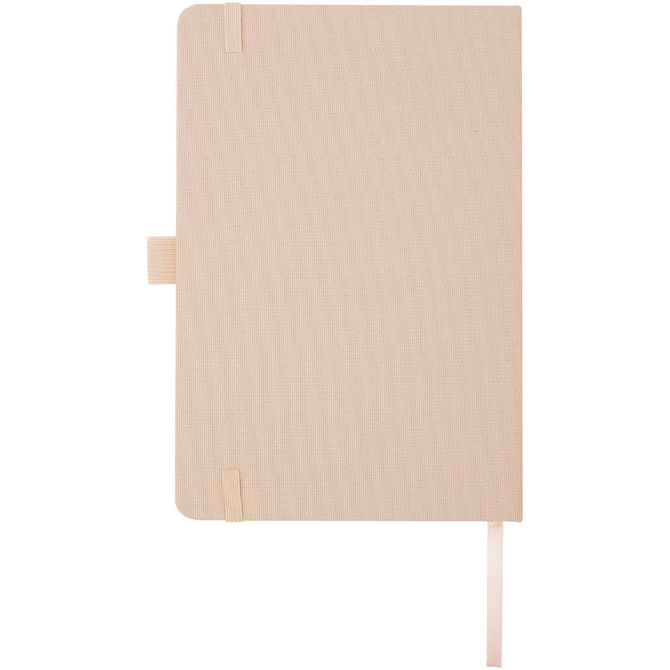 Blocco note A5 in carta riciclata con cover in PET riciclato Honua personalizzato con logo - Pubblienne
