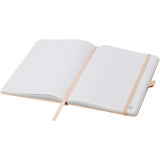 Blocco note A5 in carta riciclata con cover in PET riciclato Honua personalizzato con logo - Pubblienne
