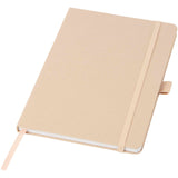 Blocco note A5 in carta riciclata con cover in PET riciclato Honua personalizzato con logo - Pubblienne