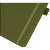 Blocco note A5 in carta riciclata con cover in PET riciclato Honua personalizzato con logo - Pubblienne