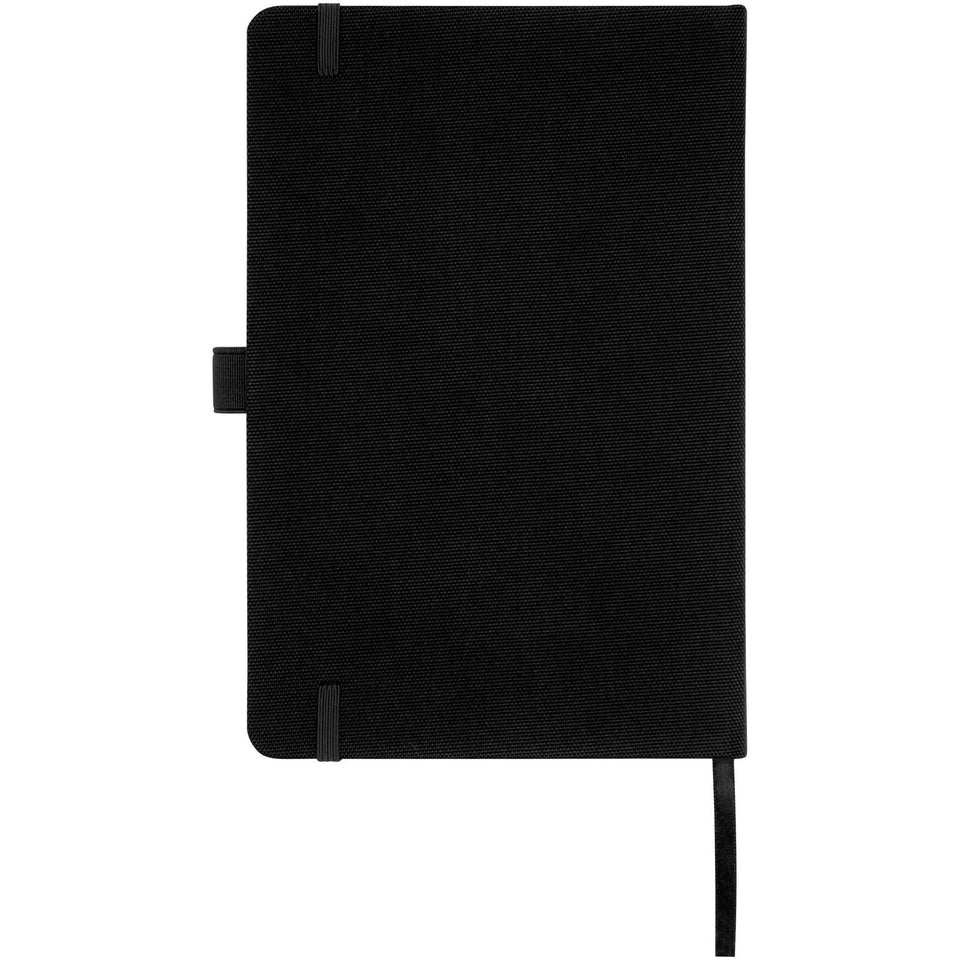 Blocco note A5 in carta riciclata con cover in PET riciclato Honua personalizzato con logo - Pubblienne