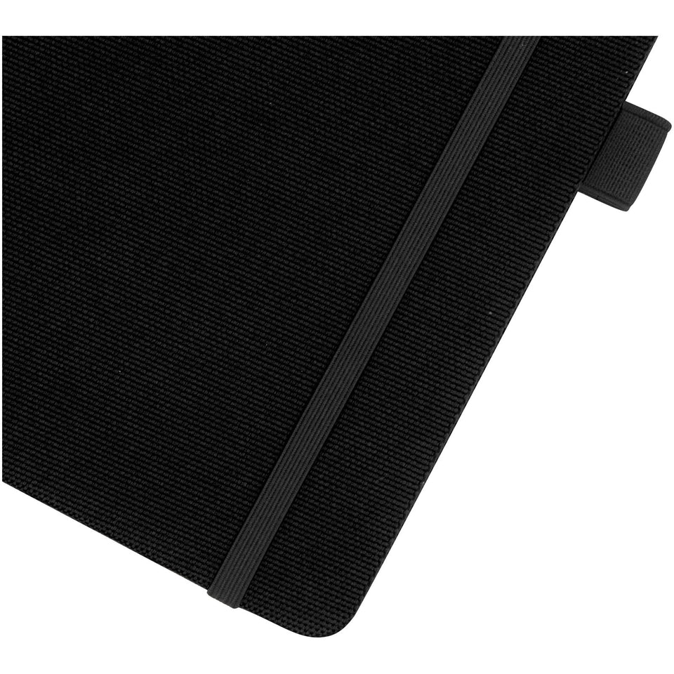 Blocco note A5 in carta riciclata con cover in PET riciclato Honua personalizzato con logo - Pubblienne