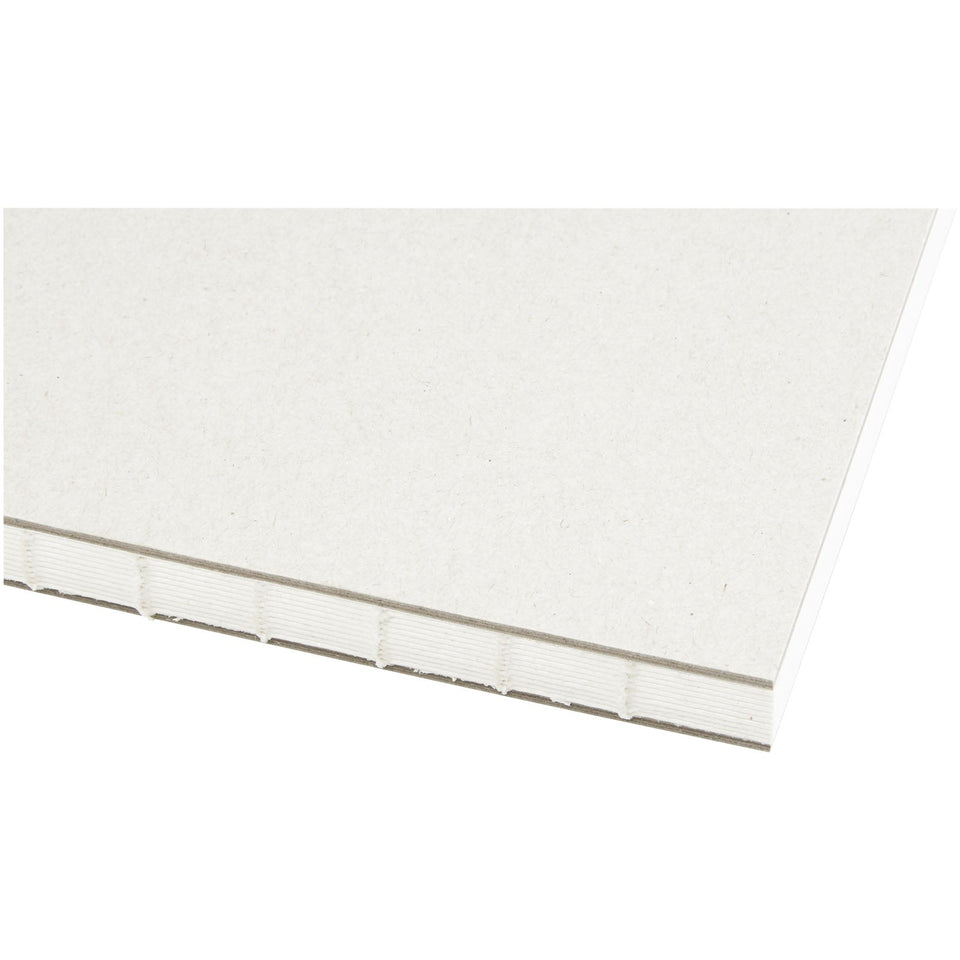 Blocco note senza dorso Dairy Dream in formato A5 realizzato con cartoni del latte riciclati personalizzato con logo - Pubblienne