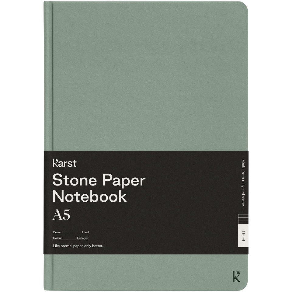 Notebook Karst® con copertina rigida A5 personalizzato con logo - Pubblienne