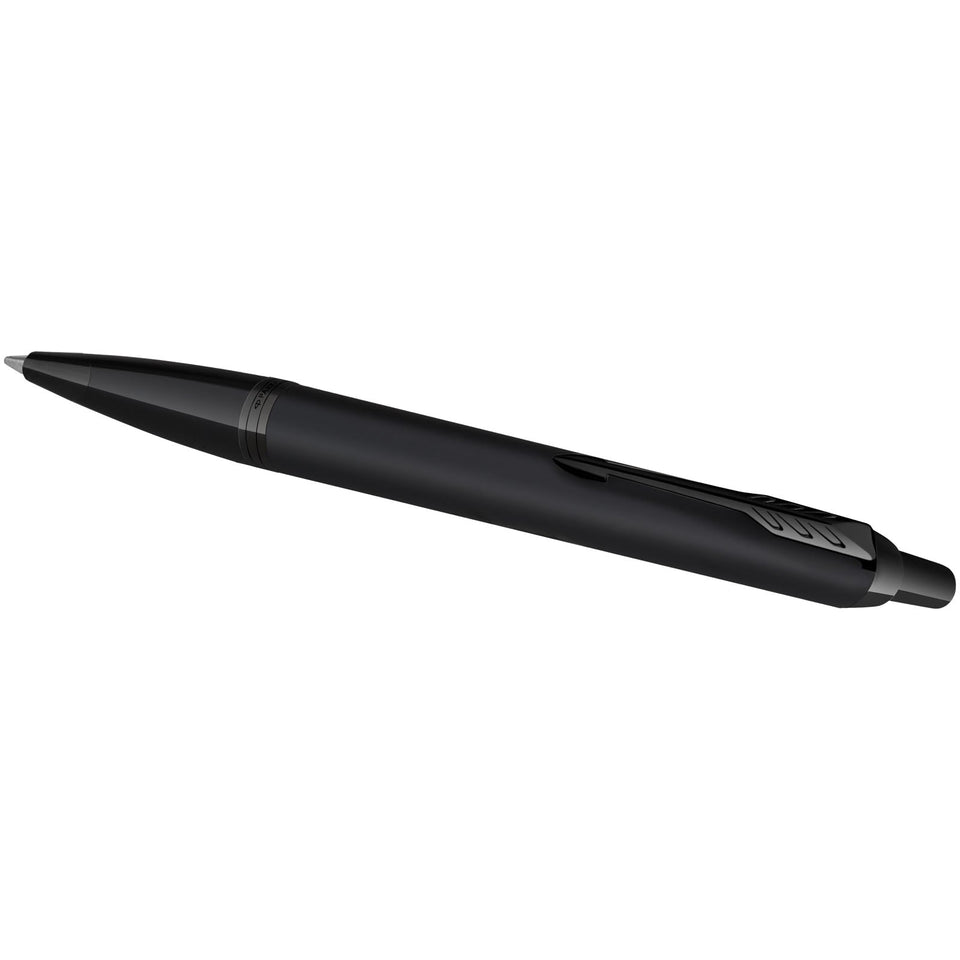 Parker penna a sfera acromatica IM (inchiostro blu) personalizzato con logo - Pubblienne