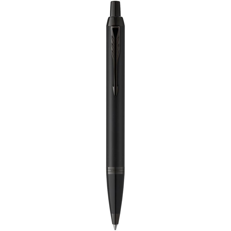 Parker penna a sfera acromatica IM (inchiostro blu) personalizzato con logo - Pubblienne