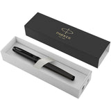 Parker penna roller acromatica IM (inchiostro nero) personalizzato con logo - Pubblienne