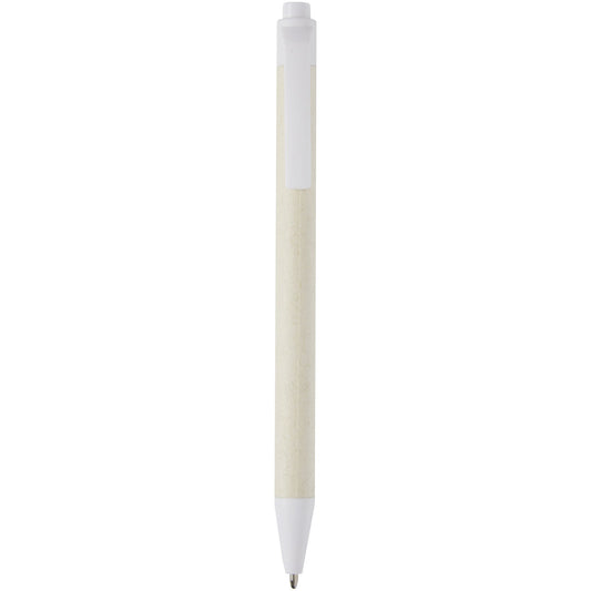 Penna a sfera Dairy Dream realizzata con cartoni del latte riciclati (inchiostro nero) personalizzato con logo - Pubblienne