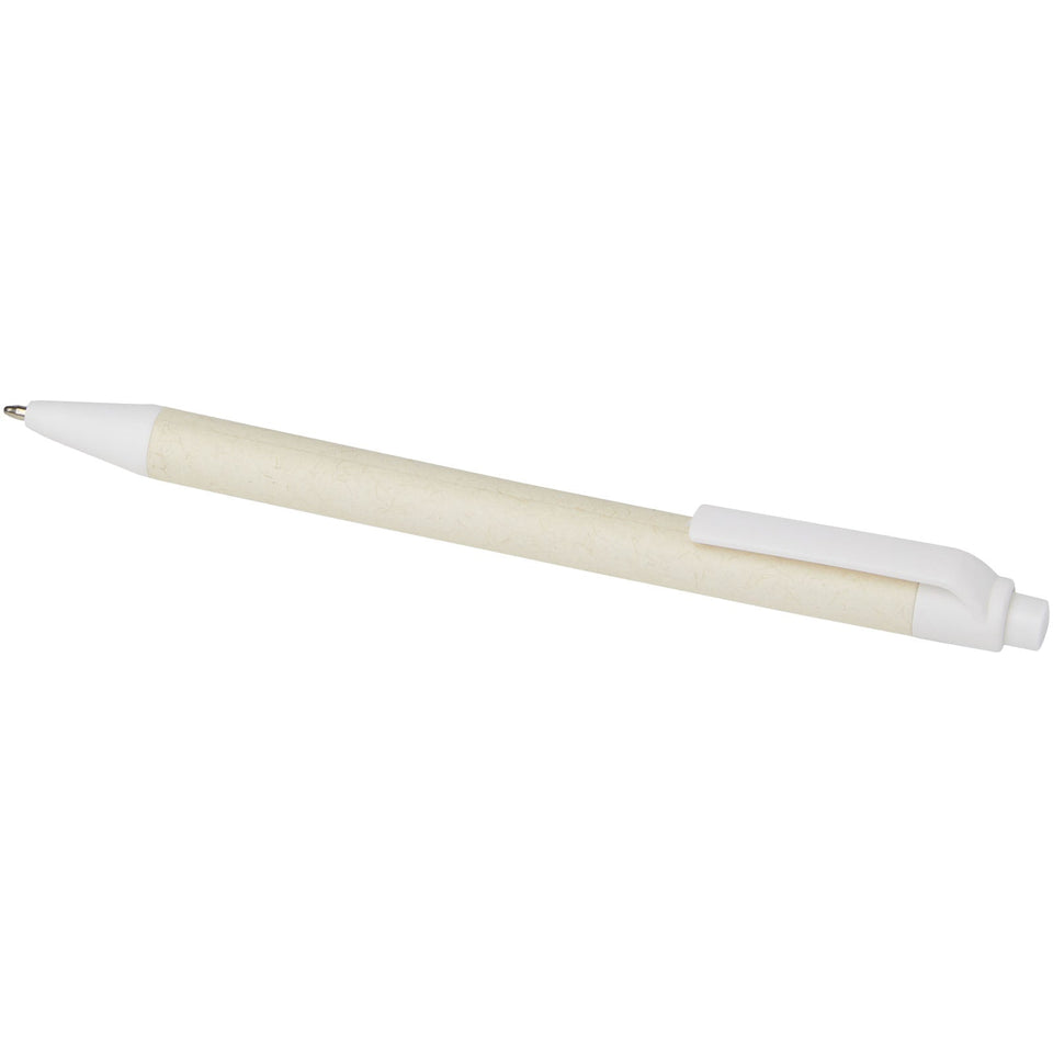 Penna a sfera Dairy Dream realizzata con cartoni del latte riciclati (inchiostro nero) personalizzato con logo - Pubblienne