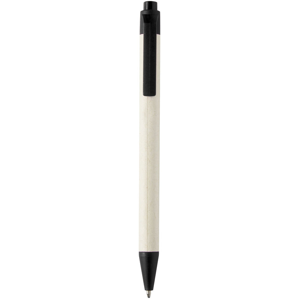 Penna a sfera Dairy Dream realizzata con cartoni del latte riciclati (inchiostro nero) personalizzato con logo - Pubblienne