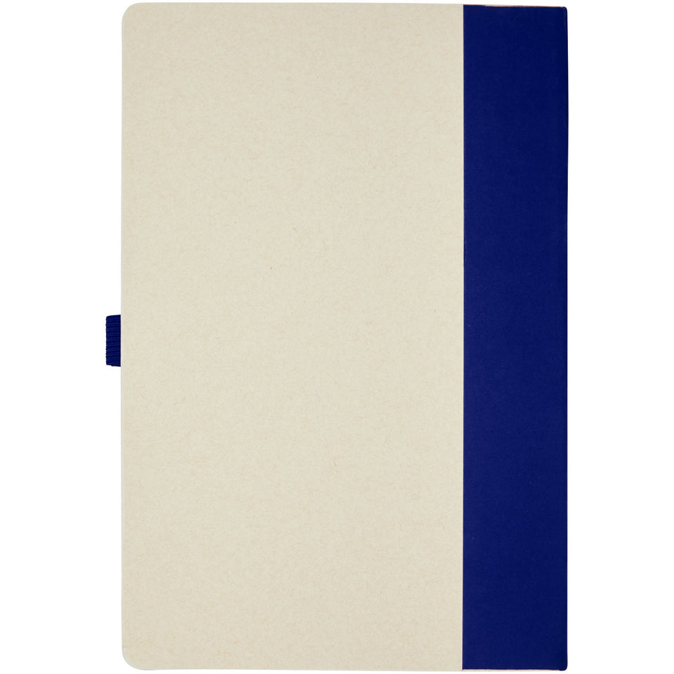 Set blocco note formato A5 e penna a sfera Dairy Dream realizzati con cartoni del latte riciclati personalizzato con logo - Pubblienne