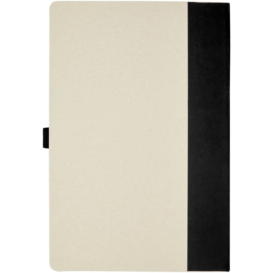 Set blocco note formato A5 e penna a sfera Dairy Dream realizzati con cartoni del latte riciclati personalizzato con logo - Pubblienne