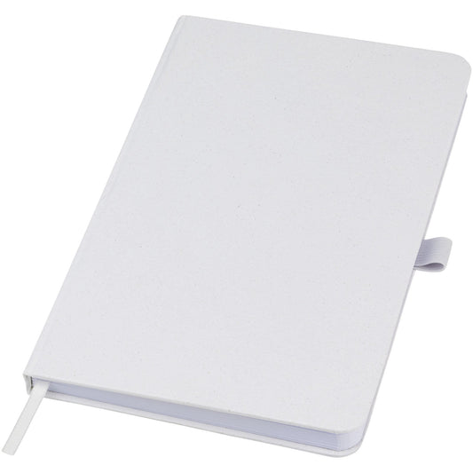 Blocco note con copertina rigida in carta crush Fabianna personalizzato con logo - Pubblienne