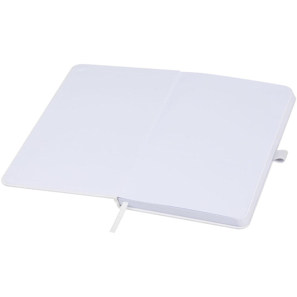 Blocco note con copertina rigida in carta crush Fabianna personalizzato con logo - Pubblienne
