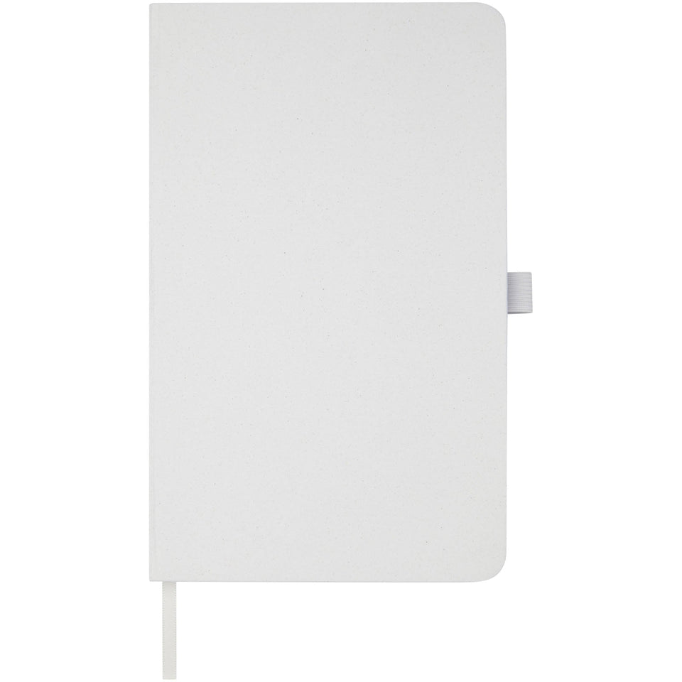 Blocco note con copertina rigida in carta crush Fabianna personalizzato con logo - Pubblienne