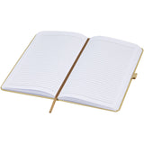 Blocco note con copertina rigida in carta crush Fabianna personalizzato con logo - Pubblienne