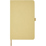 Blocco note con copertina rigida in carta crush Fabianna personalizzato con logo - Pubblienne