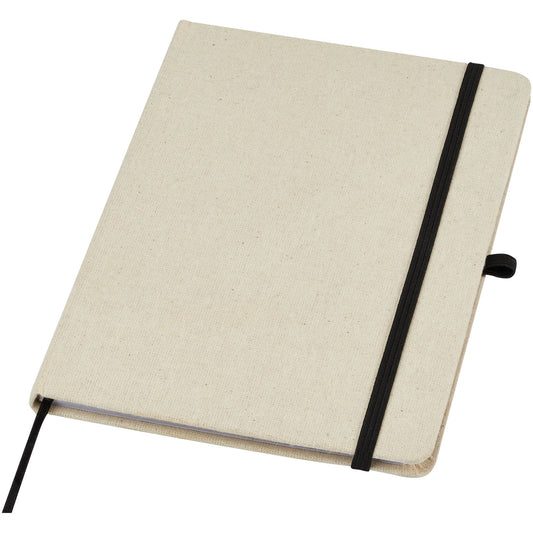 Blocco note in cotone biologico con copertina rigida Tutico personalizzato con logo - Pubblienne