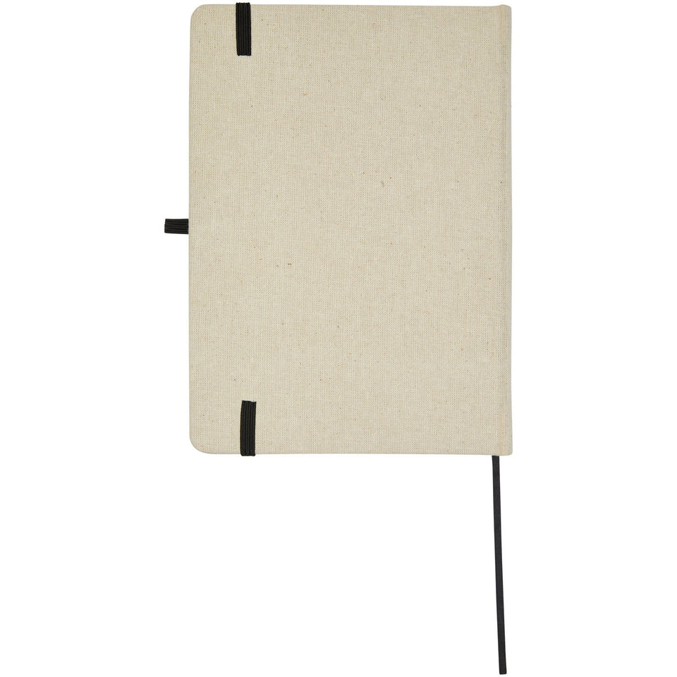 Blocco note in cotone biologico con copertina rigida Tutico personalizzato con logo - Pubblienne