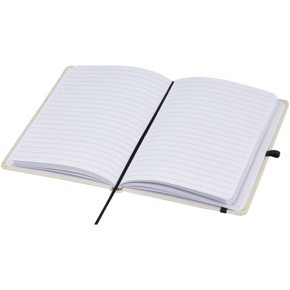 Blocco note in cotone biologico con copertina rigida Tutico personalizzato con logo - Pubblienne